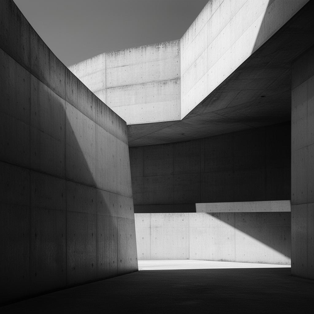 Estructuras del vientre — arquitectura brutalista